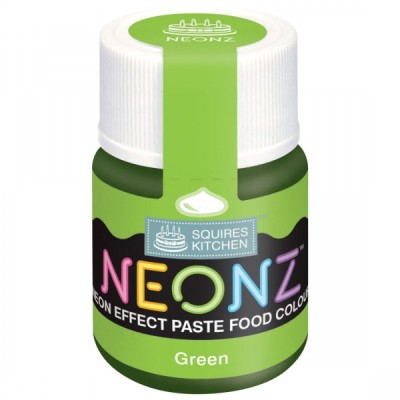 Πάστα Χρώμα NEONZ Squires Kitchen Πράσινο 20g