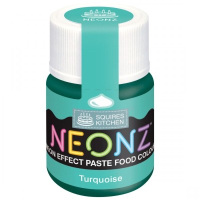 Πάστα Χρώμα NEONZ Squires Kitchen Τυρκουάζ 20g