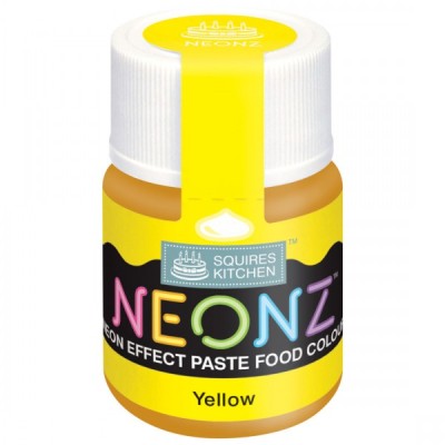 Πάστα Χρώμα NEONZ Squires Kitchen Κίτρινο 20g