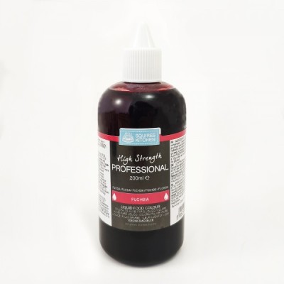 Υγρό Χρώμα Ζαχαροπλαστικής Squires Kitchen Φούξια 200ml