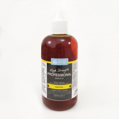 Υγρό Χρώμα Ζαχαροπλαστικής Squires Kitchen Κίτρινο 200ml