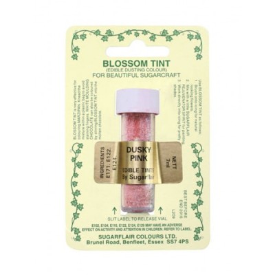 Χρώμα Ζαχαροπλαστικής Sugarflair σε Σκόνη Ροζ (Dusky Pink) Ματ 7ml