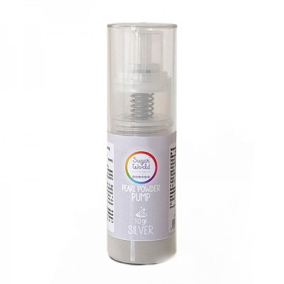 Χρώμα Ζαχαροπλαστικής SW σε Spray Περλέ Ασημί 10gr 
