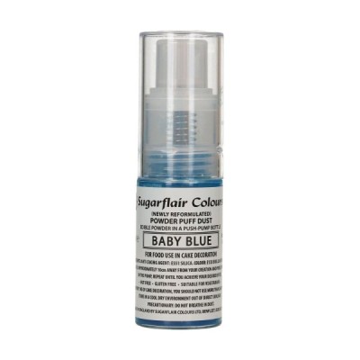 Σκόνη Περλέ Γαζάζια (Baby Blue)10gr σε δοχείο ψεκασμού (E171 FREE)