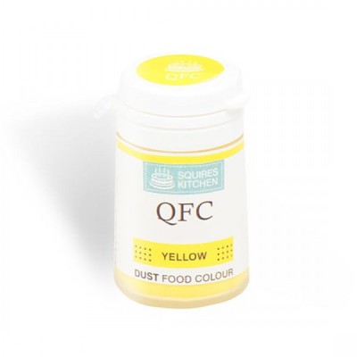Σκόνη Χρώμα Squires Kitchen QFC Κίτρινο 4g