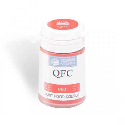 Χρώμα Ζαχαροπλαστικής Squires Kitchen QFC σε Σκόνη Κόκκινο 4g