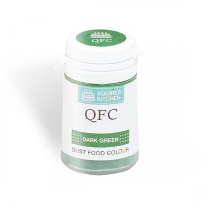 Χρώμα Ζαχαροπλαστικής Squires Kitchen QFC σε Σκόνη Πράσινο Σκούρο 4g
