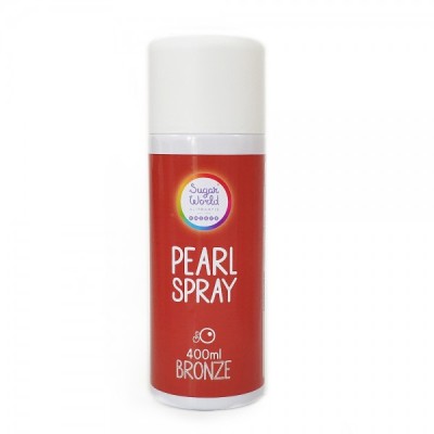Χρώμα Ζαχαροπαλστικής Σε Spray Μεταλλικό Μπρονζέ SW 400ml
