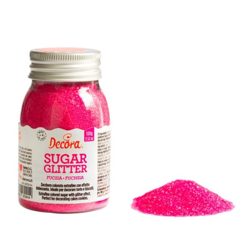 Glitter Decora Φούξια 100g Glitter Decora Φούξια 100g