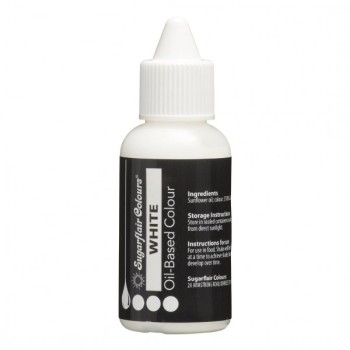 Υγρό Χρώμα Ζαχαροπλαστικής Sugarflair Universal Λευκό 30ml