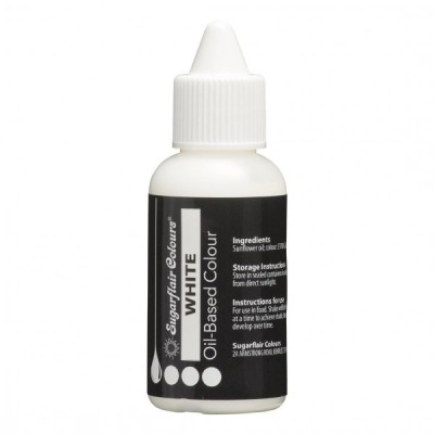 Υγρό Χρώμα Ζαχαροπλαστικής Sugarflair Universal Λευκό 30ml