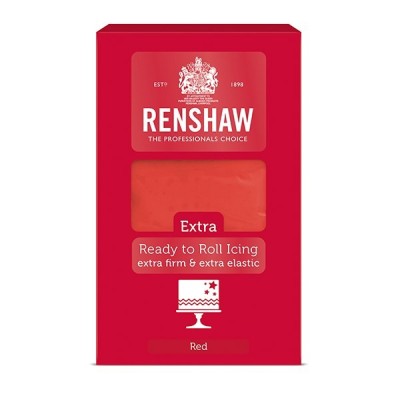 Πάστα Ζάχαρης Renshaw Extra Κόκκινο 1kg