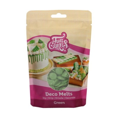 Candy Deco Melts Πράσινο Funcakes 250gr