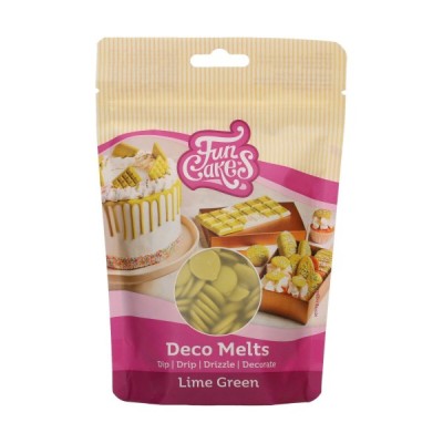 Candy Deco Melts Πράσινο Lime Funcakes 250g