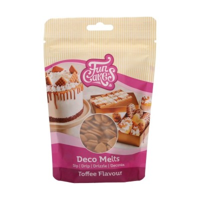 Candy Deco Melts με Γεύση Καραμέλα (Toffee) Funcakes 250g