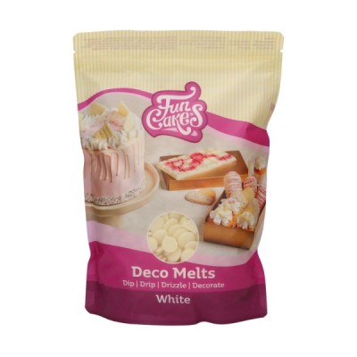 Candy Deco Melts Λευκό Funcakes 1kg