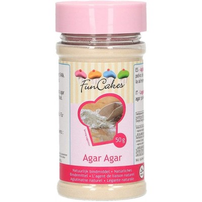 Σκόνη Αγάρ Αγάρ Funcakes 50gr
