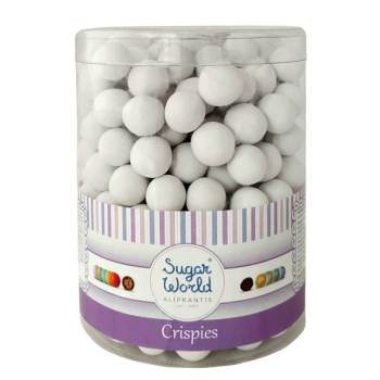 Ζαχαρωτά Crispies-Κουφέτα Ματ Λευκό 800gr