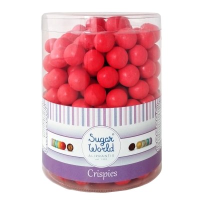 Ζαχαρωτά Crispies-Κουφέτα Ματ Κόκκινο 800gr