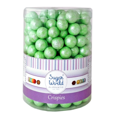 Ζαχαρωτά Crispies- Κουφέτα Περλέ Πράσινο 800gr