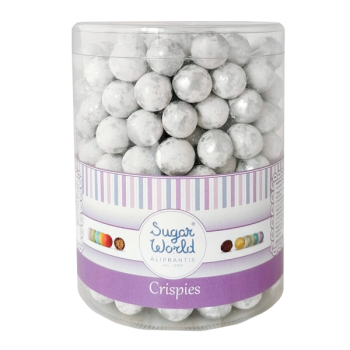 Ζαχαρωτά Crispies-Κουφέτα Μάρμαρο Ασημί 800gr