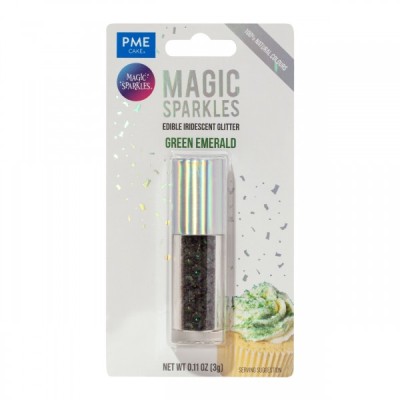 Bρώσιμο Πράσινο Ιριδίζον Glitter σε νιφάδες 3g PME