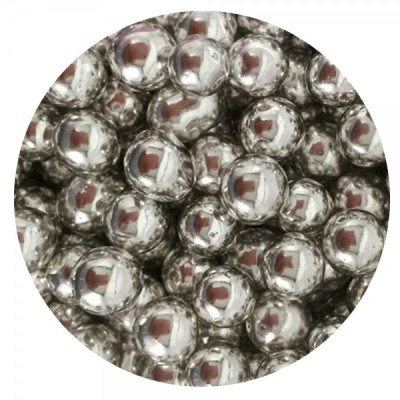 Ζαχαρωτές  Πέρλες Ασημί Μεταλλικές Jumbo Funcakes 80gr