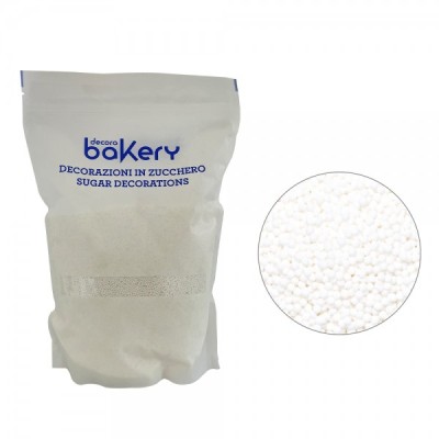 Βρώσιμες Πέρλες Μίνι Λευκό 1,5mm 1Kg