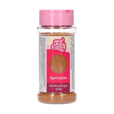 Ζάχαρη Sanding Χρυσή Funcakes 80gr