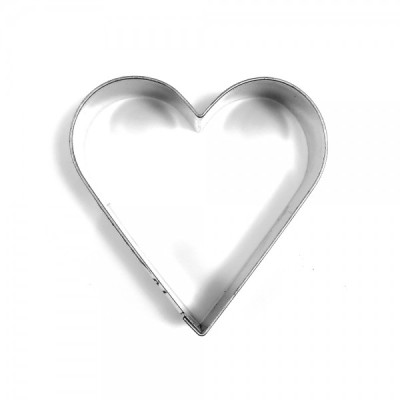 Κουπάτ Μεταλλική Καρδιά ,5x4,6εκ.