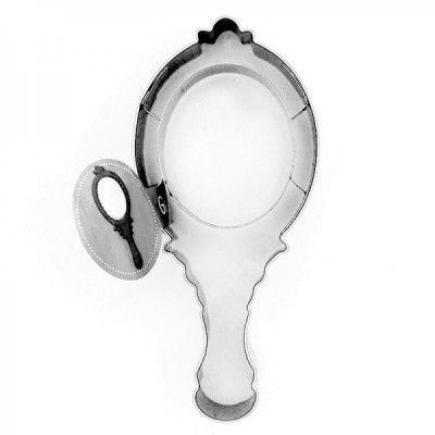 Κουπάτ Μεταλλικό Καθρευτάκι ss 10x5cm