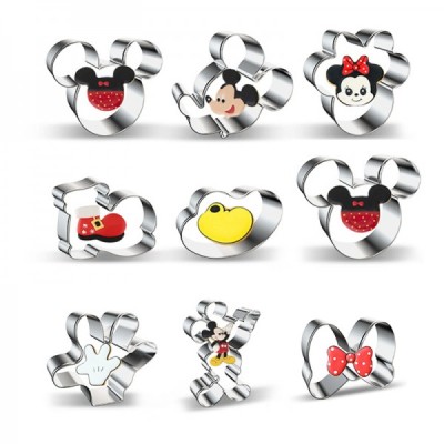 Κουπάτ Σετ Mickey & Minnie 5,5-8,5εκ. 10 Τεμαχίων
