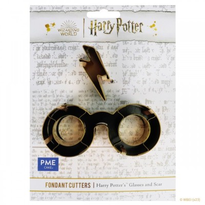 Κουπάτ Harry Potter Σετ Γυαλιά & Σημάδι 10x4.4cm & 5x2.6cm