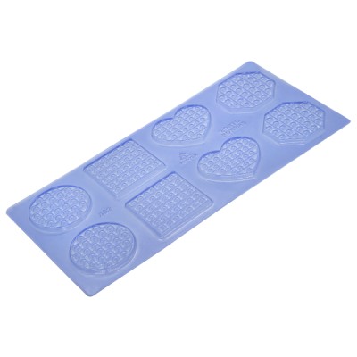 Καλούπι Πλαστικό Pop It 8 θέσεων 100x100x8mm