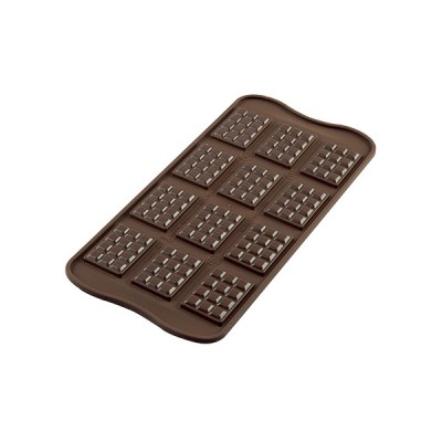 Φόρμα Σιλικόνης Πλάκα Σοκολάτας 12Θ 38x28x4mm