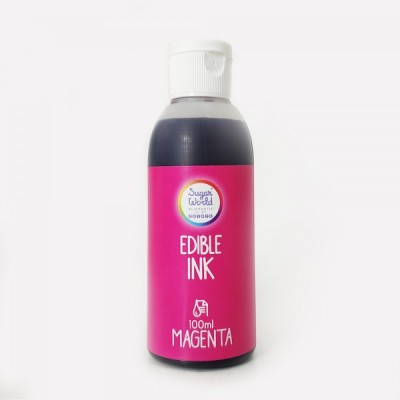 Βρώσιμο Μελάνι εκτυπωτή Refill Κόκκινο Sugarworld 100ml