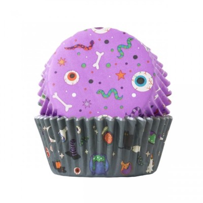 Καραμελόχαρτα Halloween Μάγισσες (2 Σχέδια) Foil Ø52x30mm x60 PME