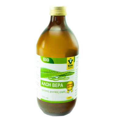 Χυμός Αλόης Μπαρμπάντεσις 500mL Raab Bio Raab