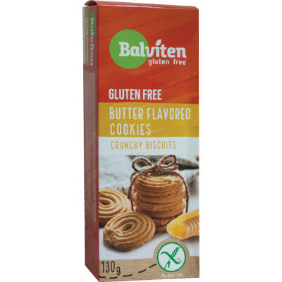Μπισκότα Βουτύρου χωρίς γλουτένη 175g Balviten Balviten