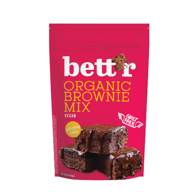 Βιολογικό Μείγμα για Brownies χωρίς γλουτένη 400g Bettr