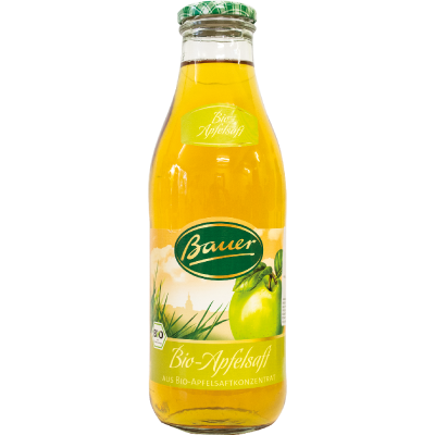 Χυμός Μήλο 980mL Bauer Bio Bauer