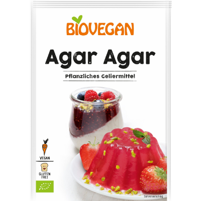 Φυτική Ζελατίνη Αγάρ Αγάρ  χωρίς γλουτένη 18g Biovegan Bio Biovegan