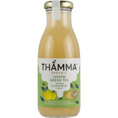 Πράσινο Τσάι με Λεμόνι (Ice Tea) 300mL Thamma Bio Thamma
