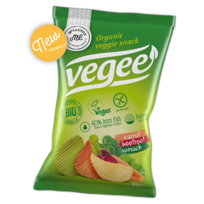 Βιολογικά Vegan Τσιπς Λαχανικών με Αλάτι στο Φούρνο 85g McLloyd's 
