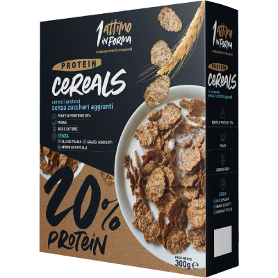Vegan Δημητριακά Πρωτεΐνης 20% χωρίς προσθήκη ζάχαρης 300g 1 Attimo In Forma 1 Attimo in Forma