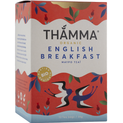 Βιολογικό Τσάι English Breakfast (12x2g) 24g Thamma