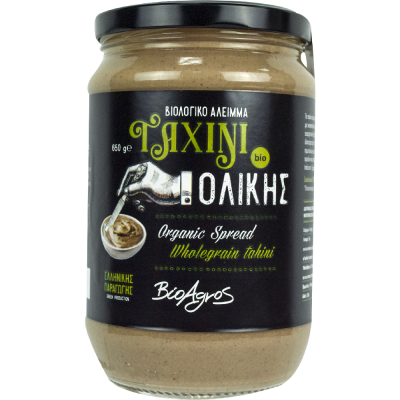 Ταχίνι Ολικής Άλεσης 650g Βιοαγρός Bio Βιοαγρός