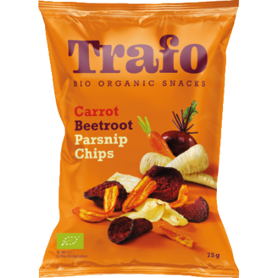 Βιολογικά Τσιπς Λαχανικών 75g Trafo 