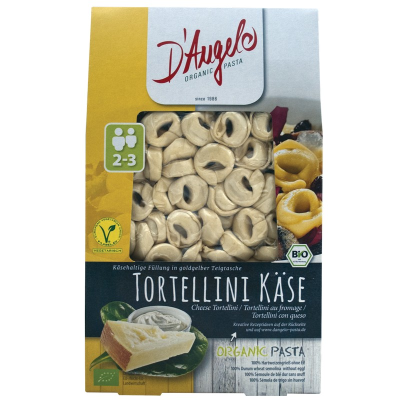 Βιολογικά Τορτελίνια με Τυρί 250g D'Angelo 