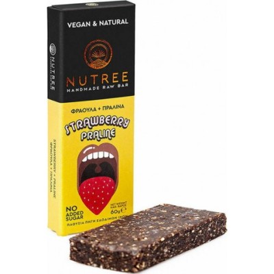 Μπάρα Ενέργειας Strawberry Praline Nutree 60gr